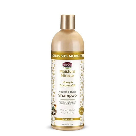 Shampoo Nourish And Shine African Pride Moisture Miracle 473ml_0