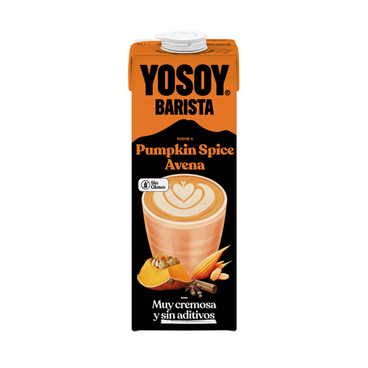 Bebida de Avena Pumpkin Spice Barista YOSOY 1L