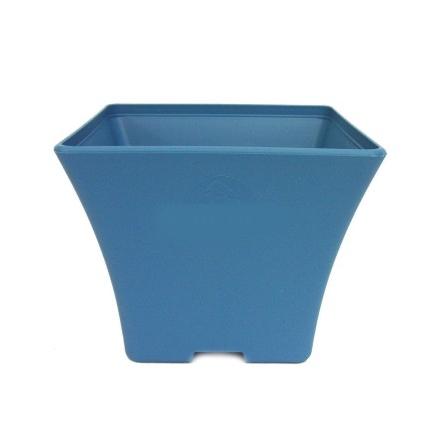 Tiesto prebonsai plástico azul 11,5 x 11,5 x 9 cm