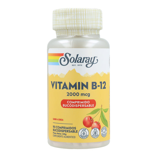 Solaray Vitamin B-12 2000 mcg 90 comprimidos