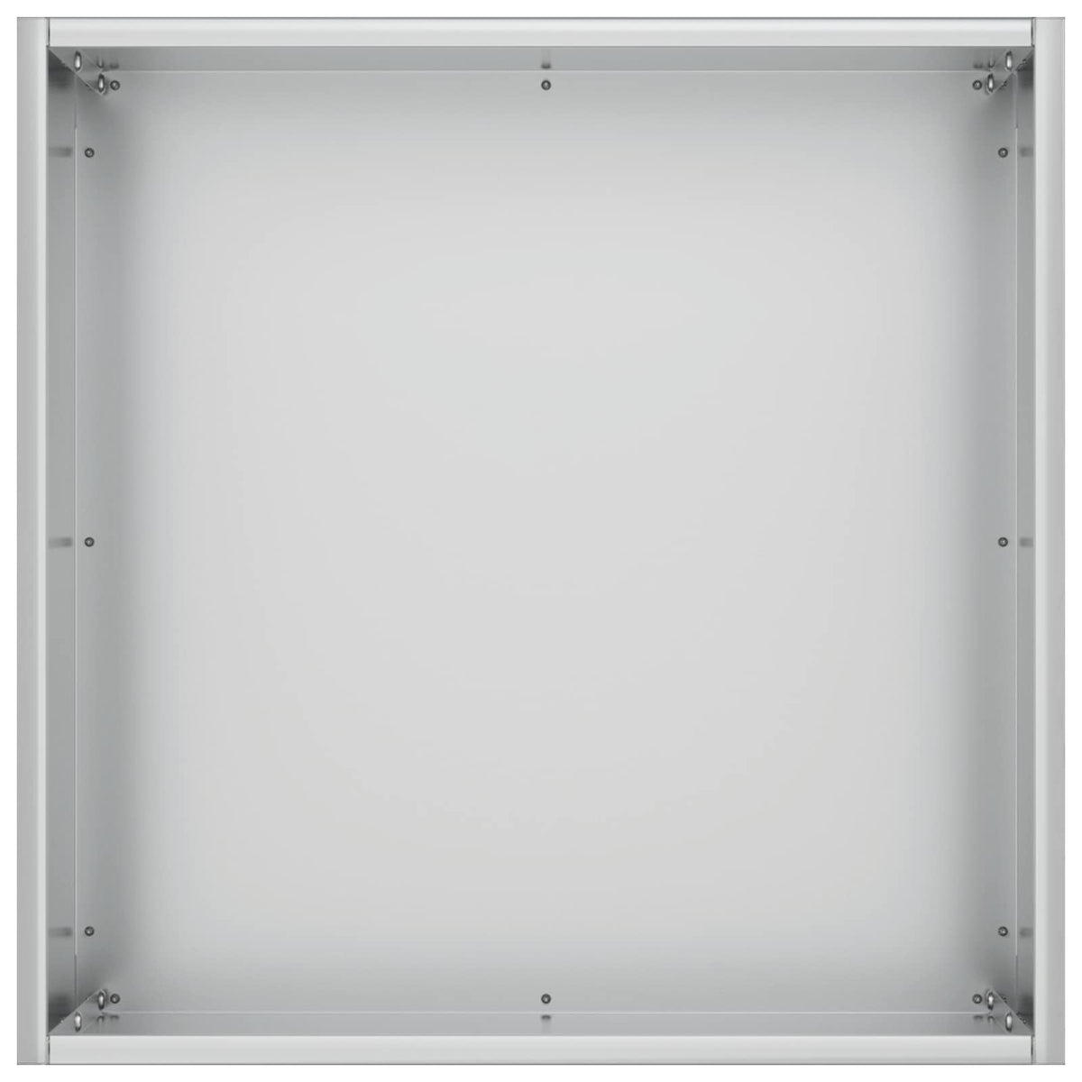 Macetero De Jardín Plateado 20 X 20 X 20 Cm Acero Galvanizado_3