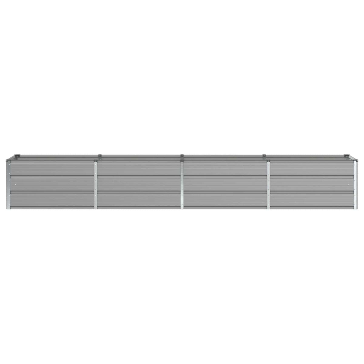 Jardinera Gris Claro 320 X 80 X 45 Cm Acero_3