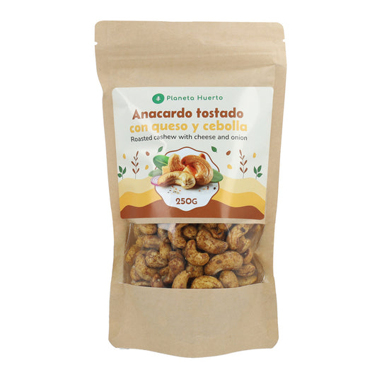 Anacardo tostado con queso y cebolla Planeta Huerto 250 g