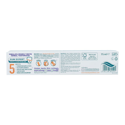 Dentífrico blanqueador Himalaya 75 ml