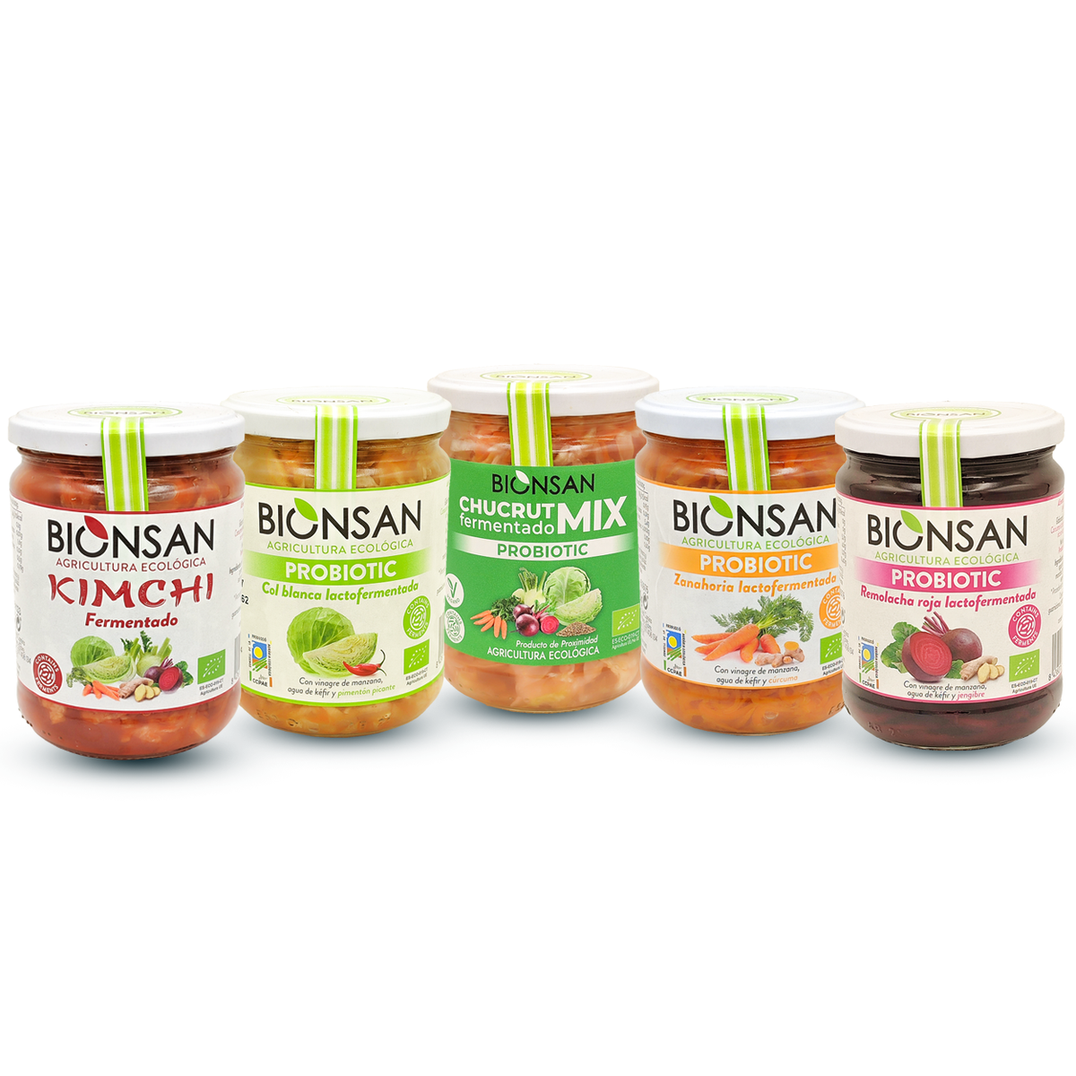Pack 5 Fermentados Eco Bionsan_0
