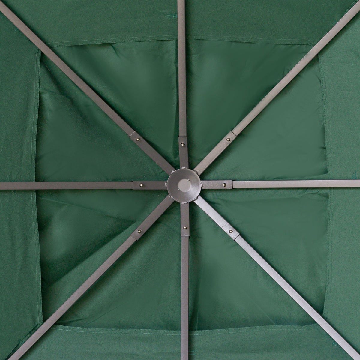 Techo De Repuesto Para Cenador De Jardín Outsunny 2,98x2,95 M Verde_4