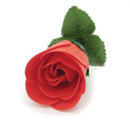 Rosa Con Pétalos De Jabón Aromático Para Baño Relajante (roja) - Regalo Original Para Días Especiales - Aroma Atalcado_1
