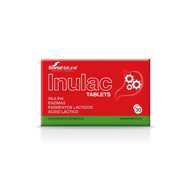 Inulac Soria Natural, 30 tabletas