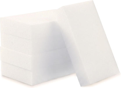 5 Esponjas Mágicas De Melamina Especial Para El Cuidado Del Coche. Limpieza Solo Con Agua, Sin Químicos Ni Detergentes_0