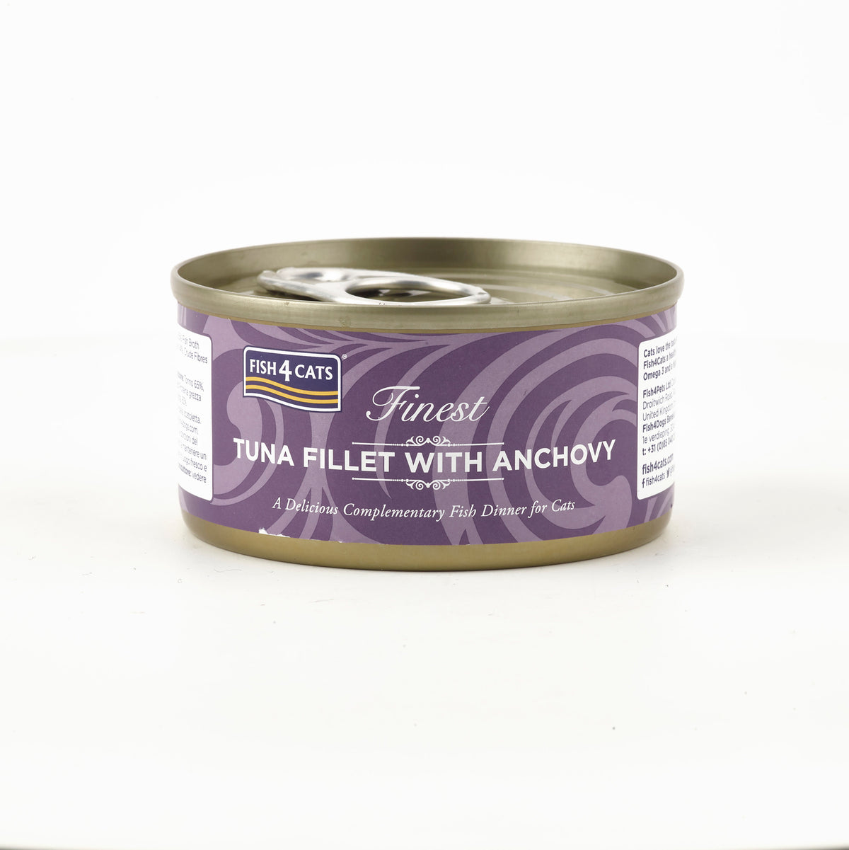 Fish4cats Filete Para Gato – Atún Con Anchoas 70 G (pack De 10)_3