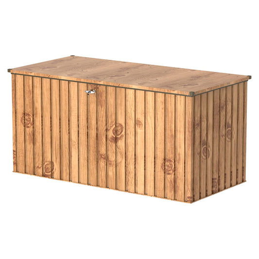 Arcon Duramax Metalico. 195 X 95 X 94,4 Cm. Color Imitacion Madera. 1450 L._0