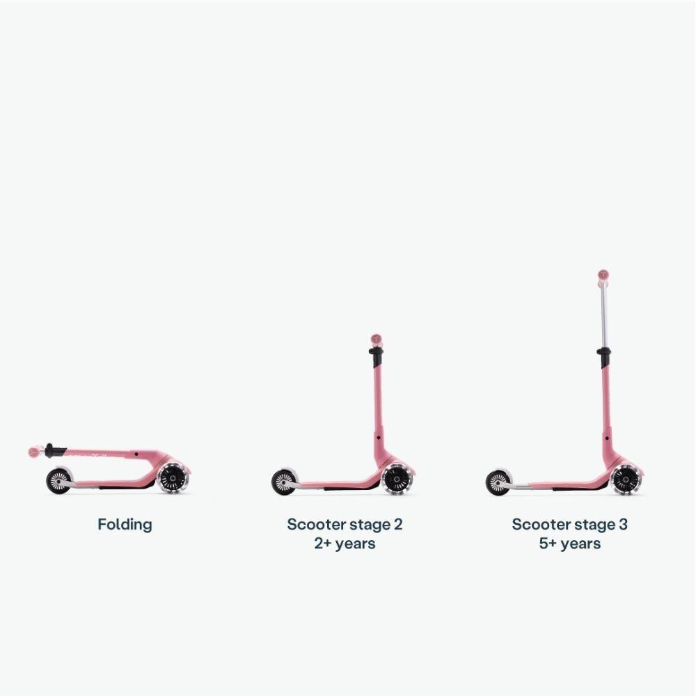 Patinete Evolutivo Smartrike Xtend Mini+ Rose Pink De 2 A 9 Años_2