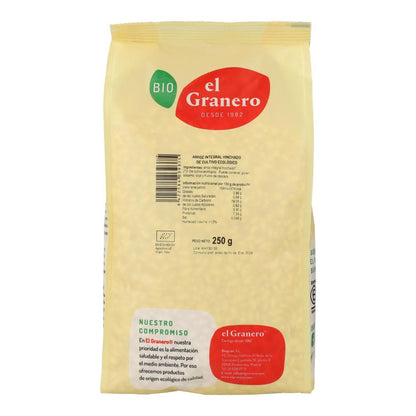 Pack 2x Arroz Integral Hinchado El Granero, 250 g