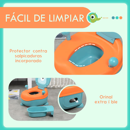 Orinal Para Bebé De 6-36 Meses De Alien Con Tapa Azul Zonekiz_5