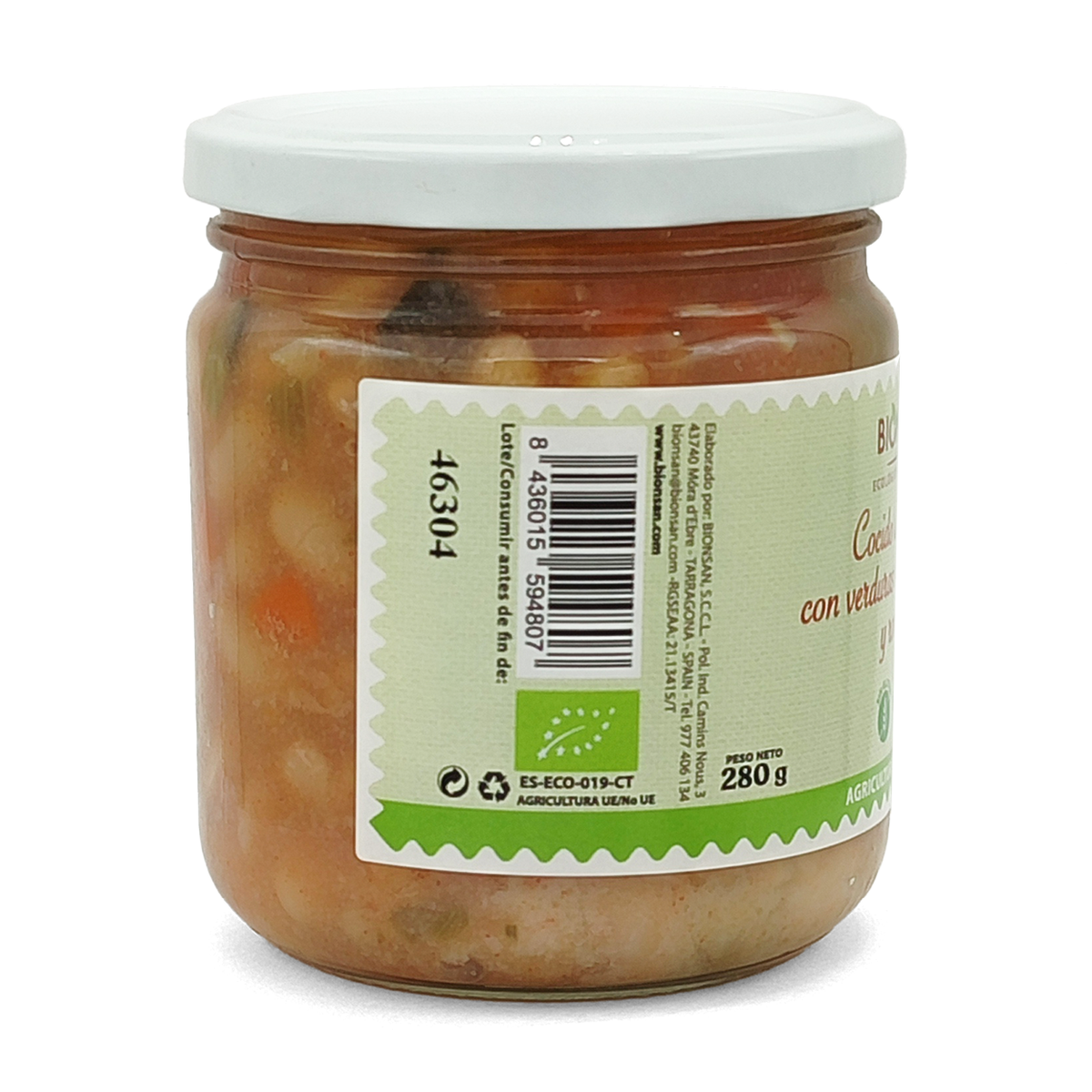 Cocido De Alubias Con Verduras Mediterraneas Eco Bionsan 280gr_3