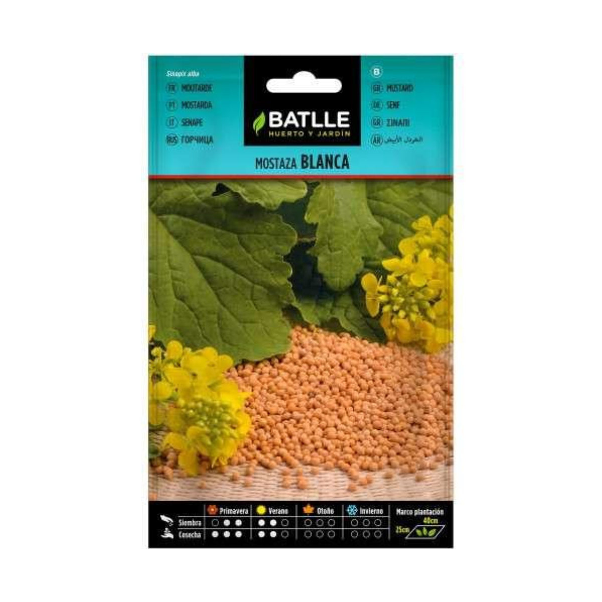 Semillas de Mostaza blanca  Batlle