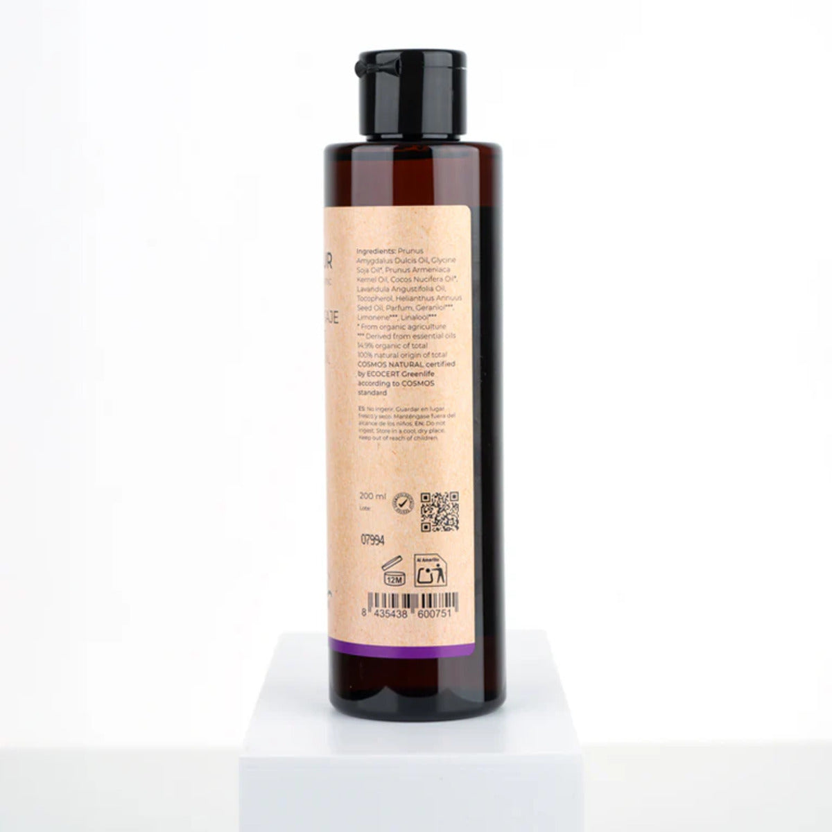 Aceite de masaje relajante Arganour 200 ml