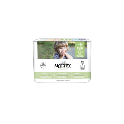 Pañales Moltex Pure &amp; Nature T4 (9-15 kg),  50 Uds
