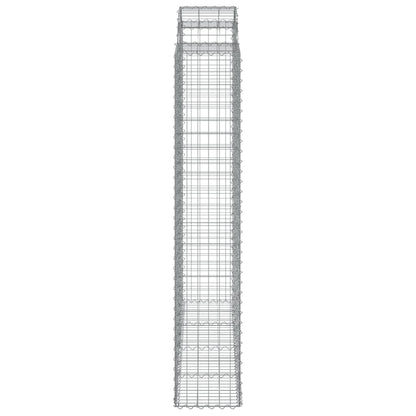 Cestas De Gaviones 10 Uds Forma De Arco Hierro 200x50x220/240cm_4
