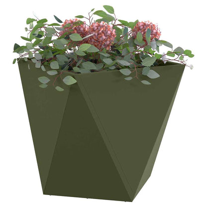 Jardinera Verde Oliva 50 X 50 X 50 Cm Acero_2