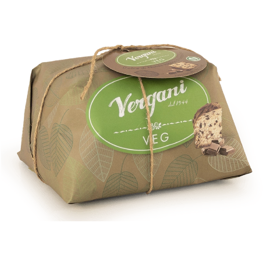 Panettone Vegano con Pepitas de Chocolate Negro Vergani 750 g