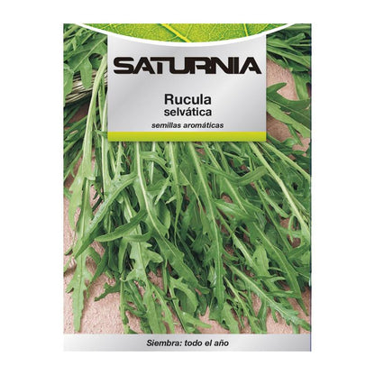 Semillas Aromaticas Rucula Selvatica (2.5 Gramos) Horticultura, Horticola, Semillas Huerto._0
