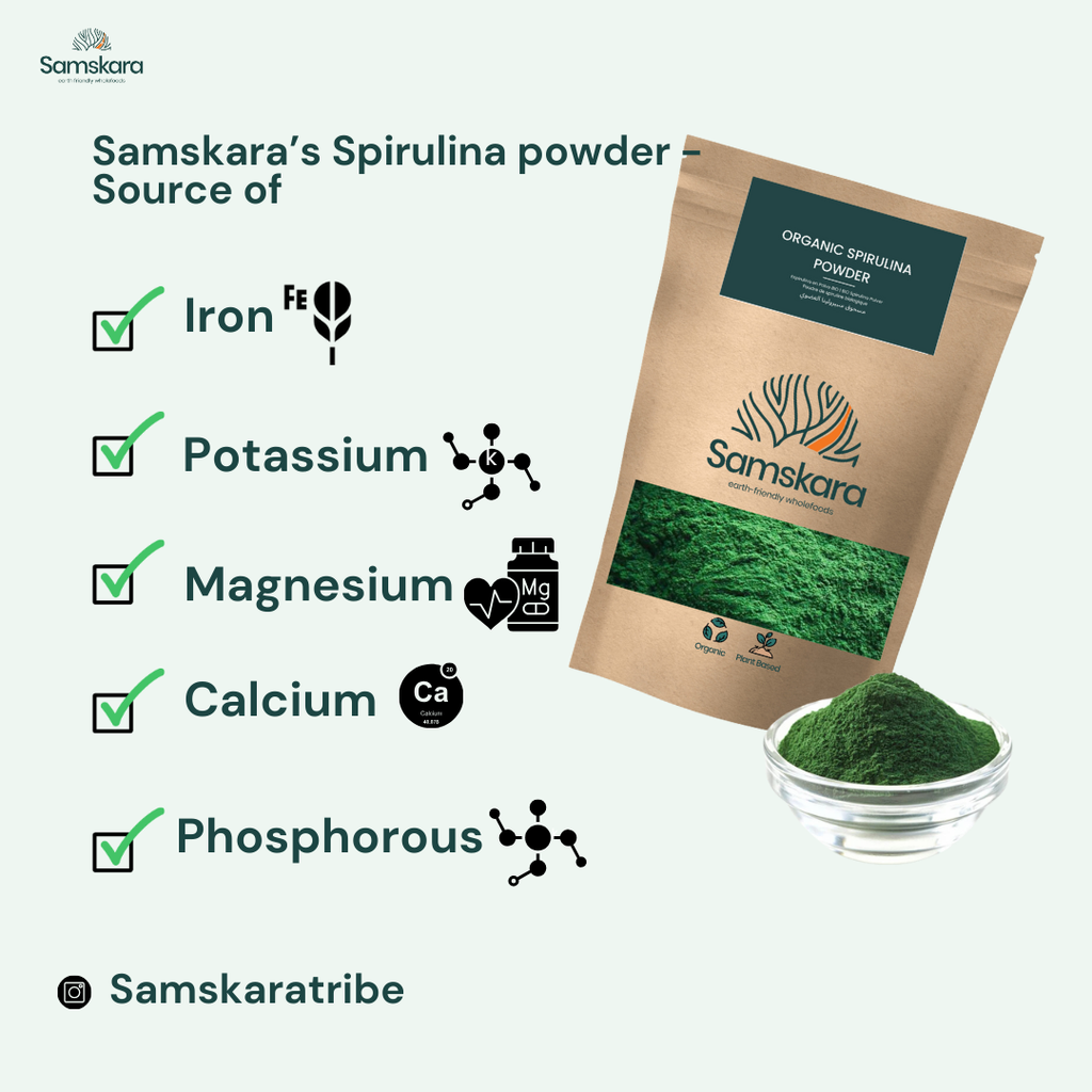 Espirulina En Polvo Bio - 250g | Superalimento Ecológico Vegano Para Batidos, Smoothies Y Zumos, Sin Azúcares Añadidos_5