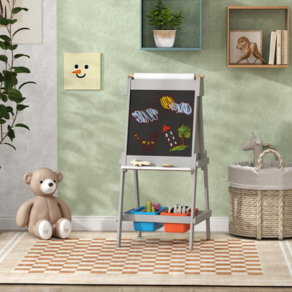 Caballete De Pintura Aiyaplay Mdf Gris 51x50x108 Cm_1