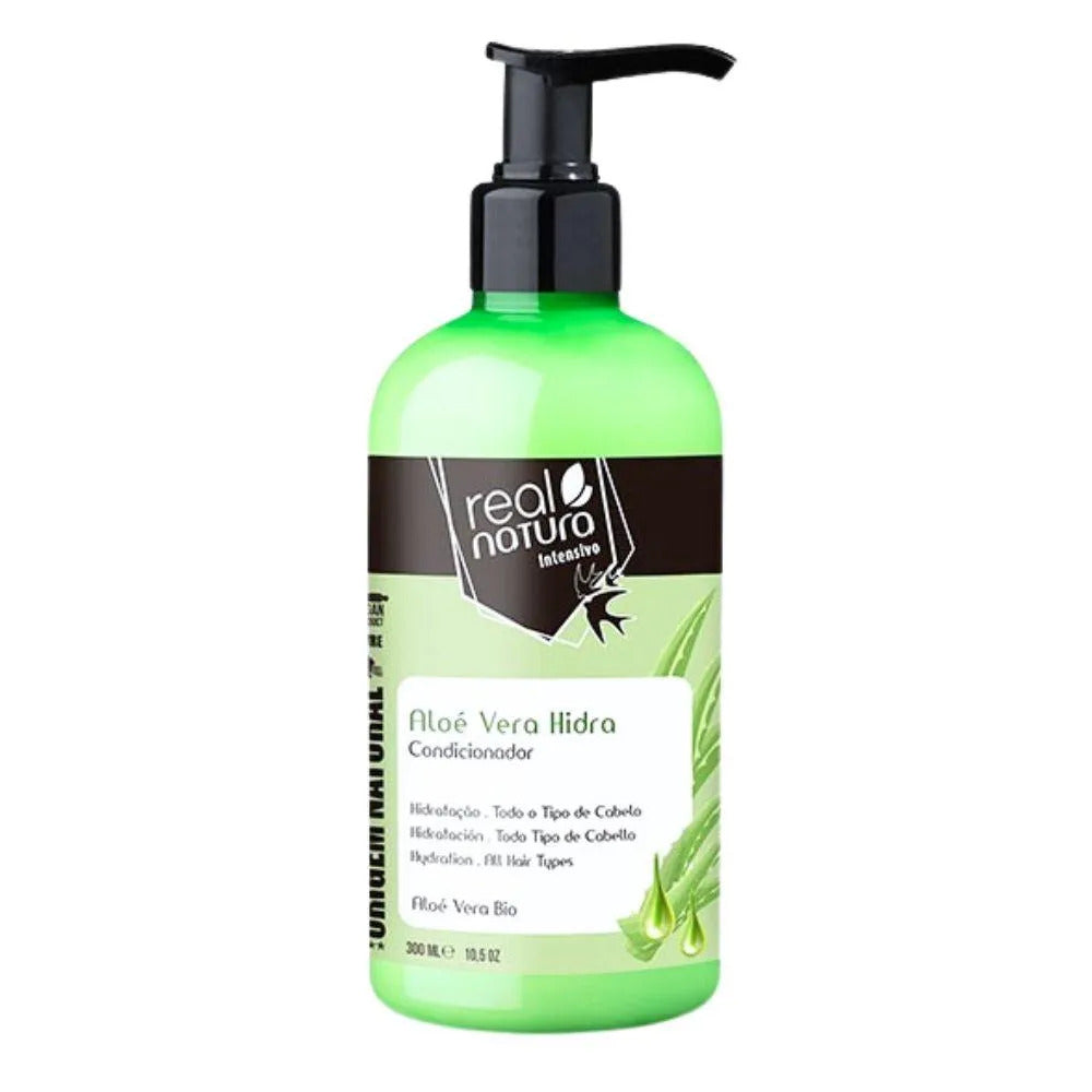Acondicionador Hidratante Aloe Vera Real Natura 300ml_0