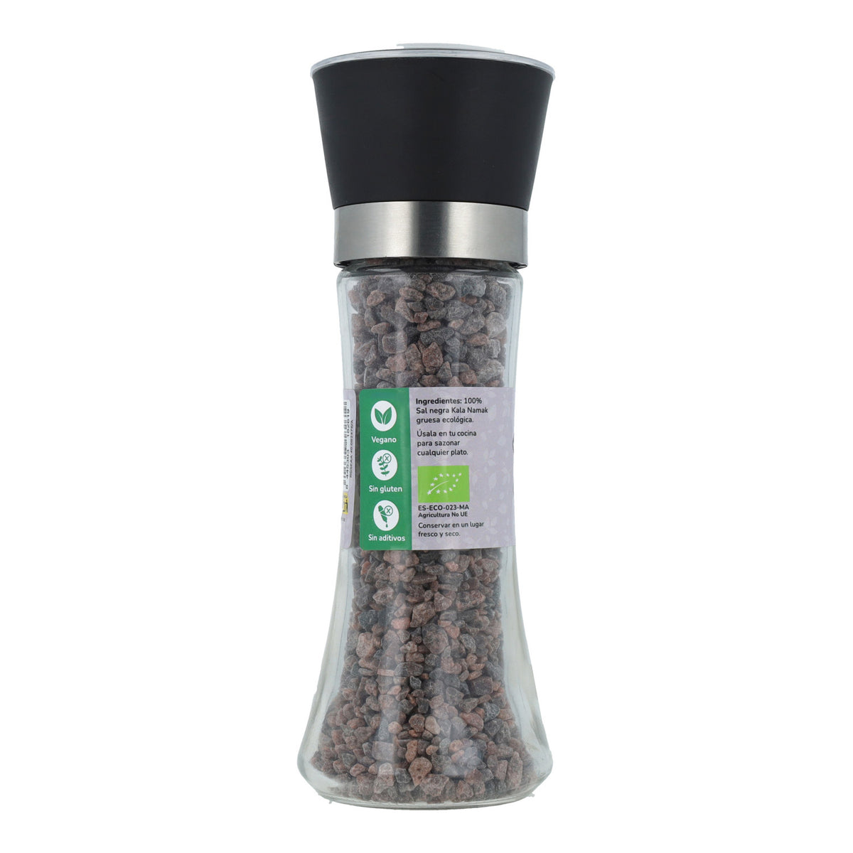 Molinillo sal negra ECO Planeta Huerto 200g