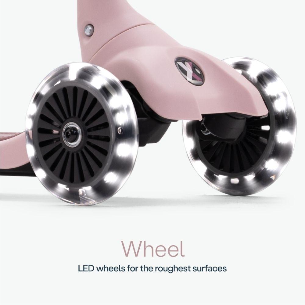 Correpasillos Patinete Evolutivo Smartrike Xtend Mini-ride Coral Pink_5