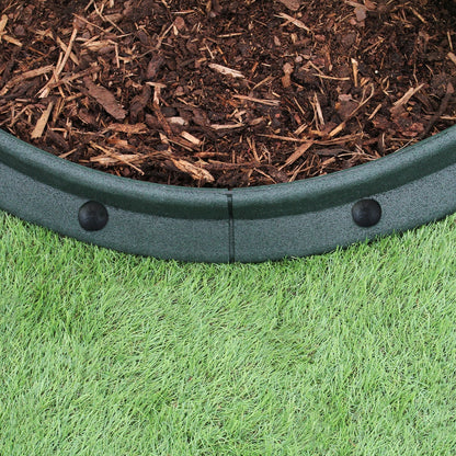 Bordes De Césped Verde Flexibles Jardín Bordes De Césped Paquete De 6 X 1.2m_4