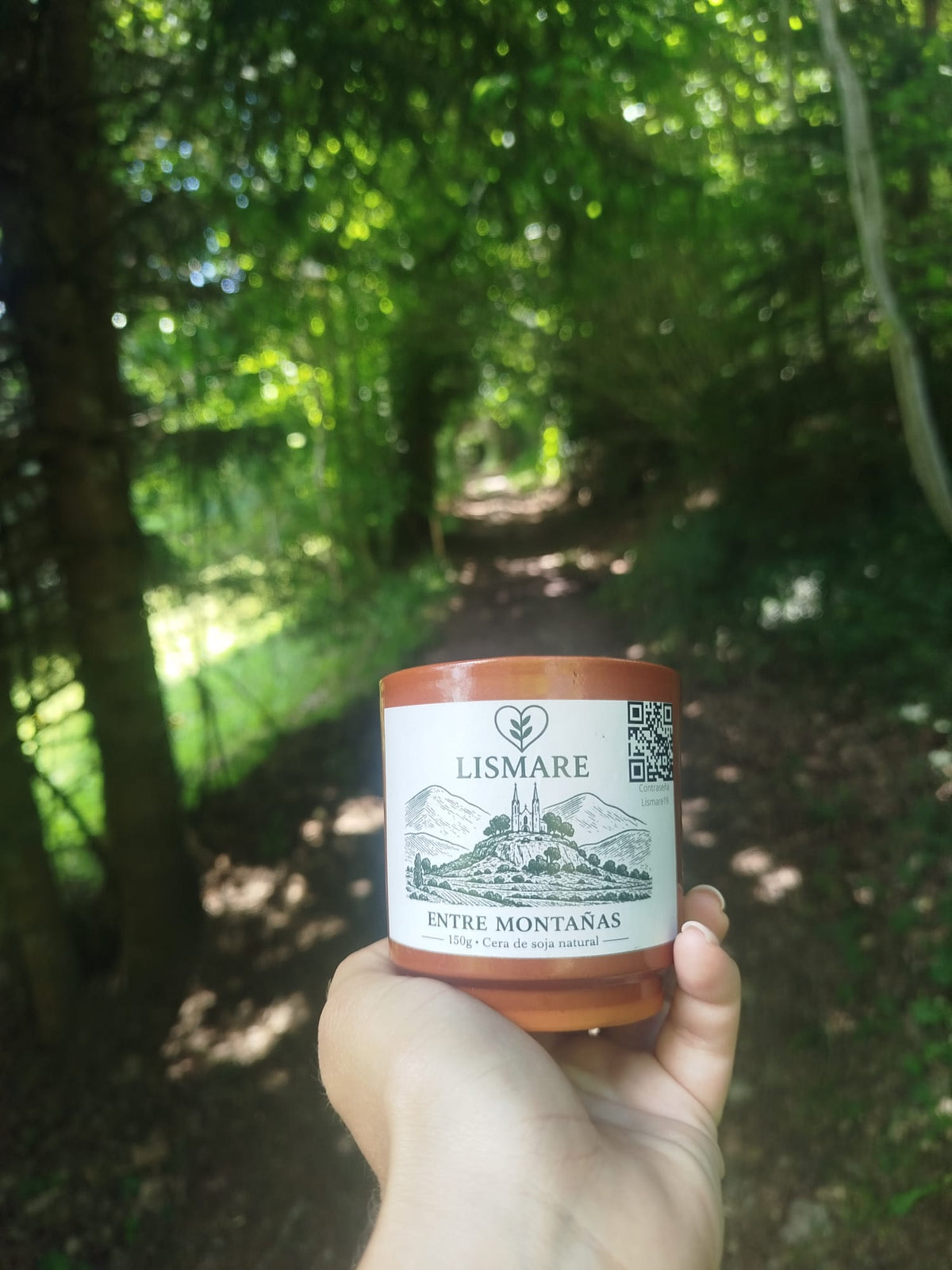 Vela de soja natural - 2 ud. - Entre montañas: romero, tomillo y pino - Raíz del Vinalopó: uva - Lismare_3