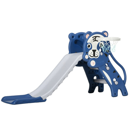 Tobogán Para Niños Aiyaplay Pe Azul 133x60x70 Cm_0