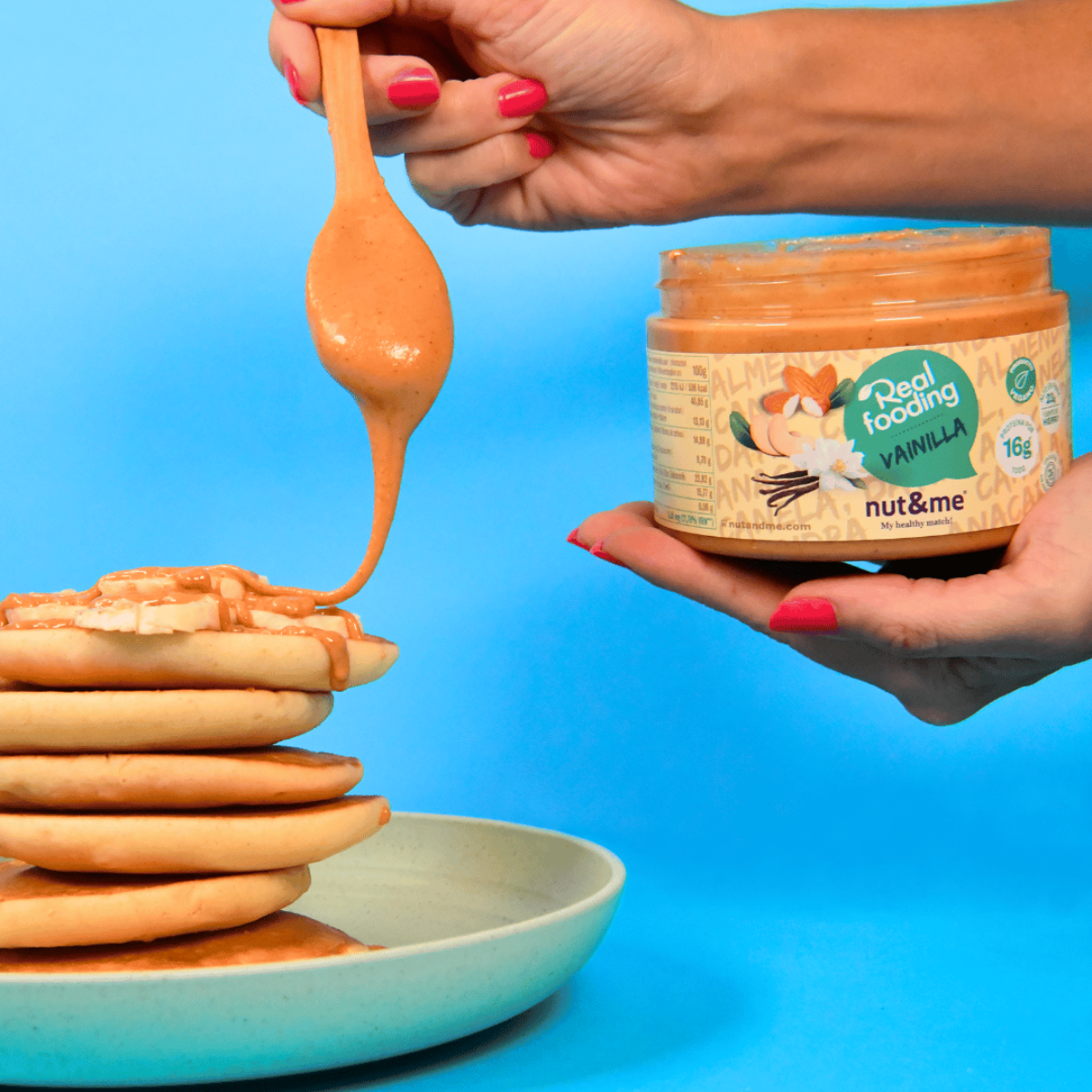 Crema de almendra y anacardo sabor vainilla y canela 250 g Realfooding