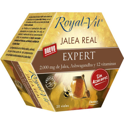 Jalea Real Expert Ashwagandha y 12 vitaminas Royal Vit 20 viales