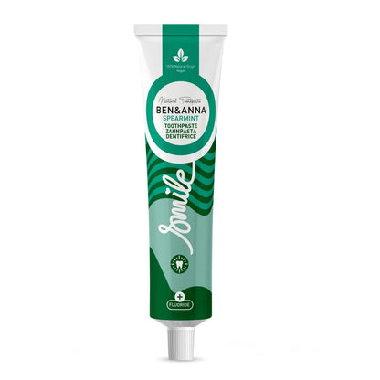 Dentífrico Menta verde con flúor Ben &amp; Anna tubo 75 ml