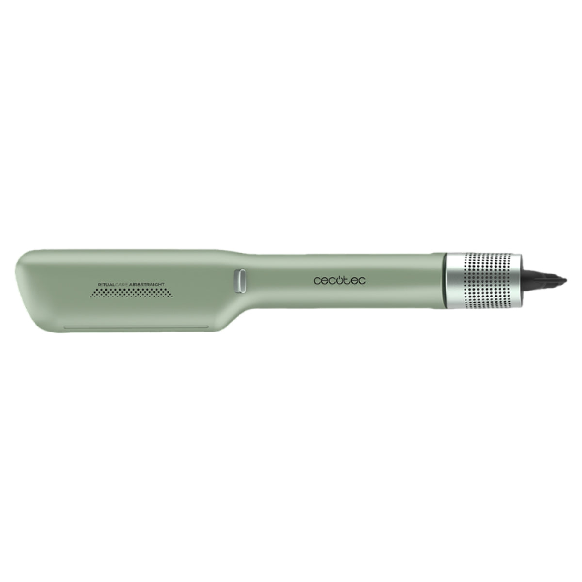 Cecotec Plancha De Pelo Con Aire Air Lisse Olive. 600w, Protege El Cabello, Tecnología Iónica, Keratina Y Aceite De Argá_2