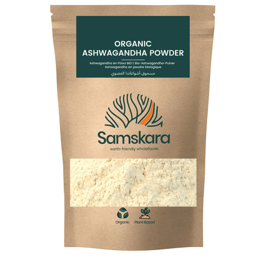 Ashwagandha En Polvo Bio - 250g | Superalimento Ecológico Vegano Para Batidos, Smoothies Y Zumos, Sin Azúcares Añadidos_0