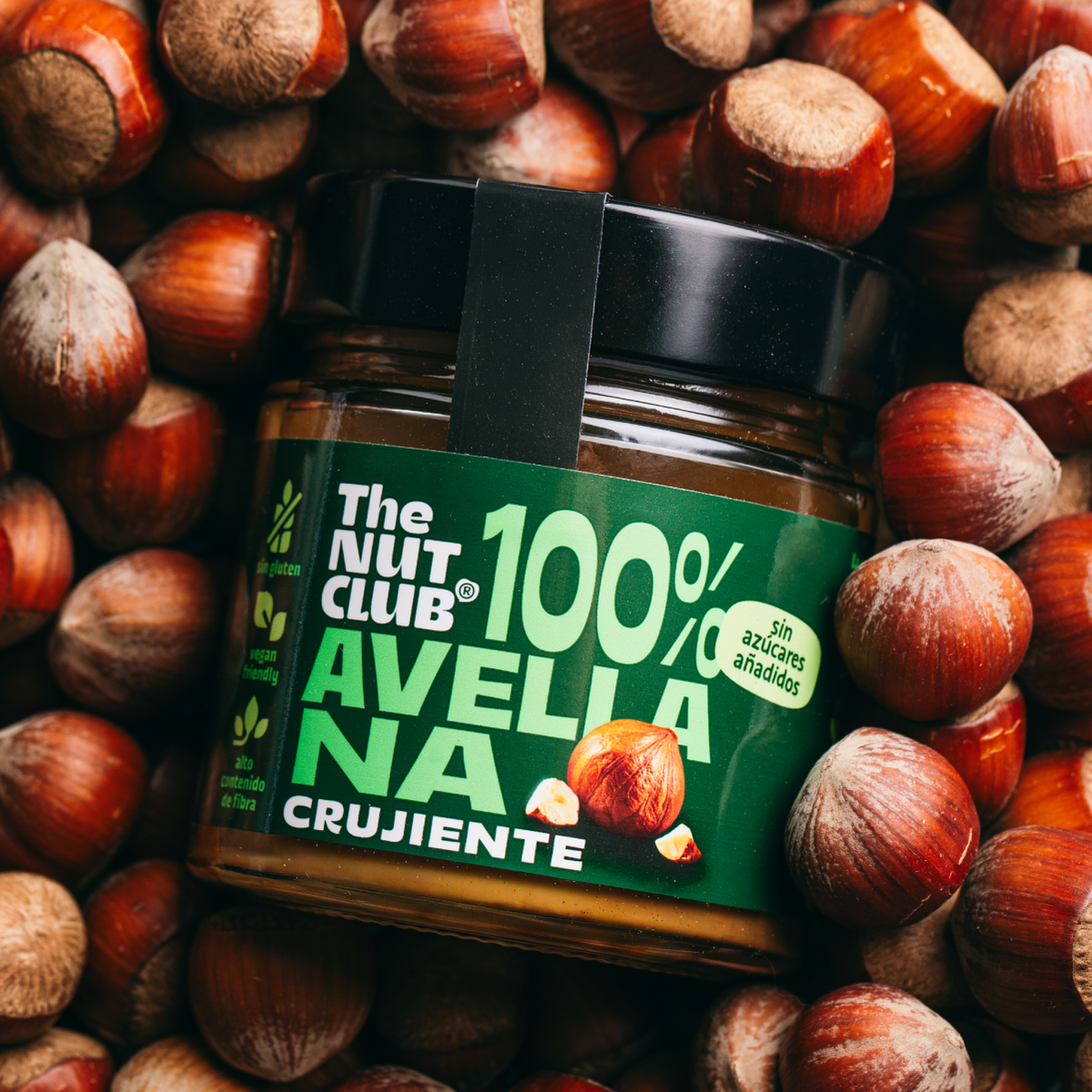 Crema 100% avellana crujiente The Nut Club 180g_2