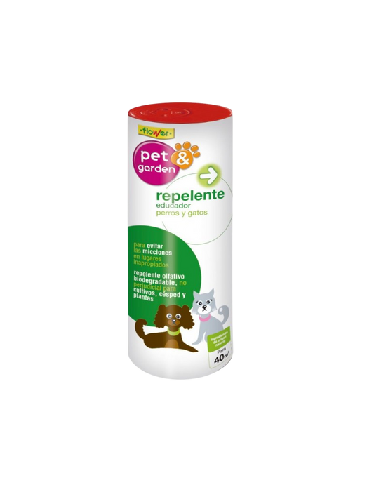 Repelente educador perros y gatos Flower 300 g