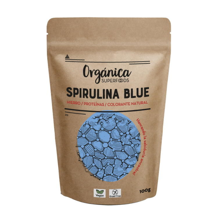 Spirulina Blue Bio En Polvo 500g - Orgánica Superfoods_0