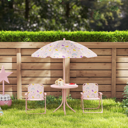 Conjunto Infantil Jardín Aiyaplay Acero, Poliéster Rosa 49.5x49.5x50 Cm_4