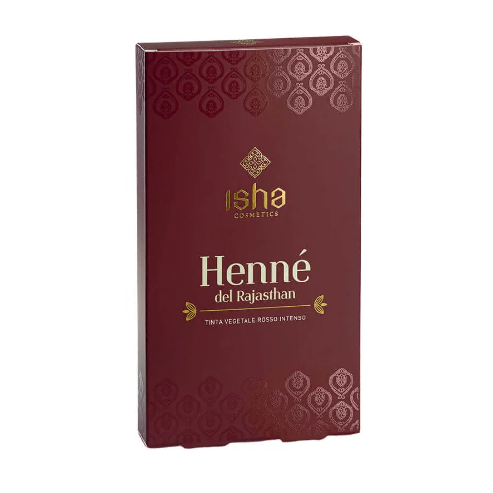 Isha Cosmetics Tinte Vegetal Natural Henné Rajasthan 100% Puro 100g_0