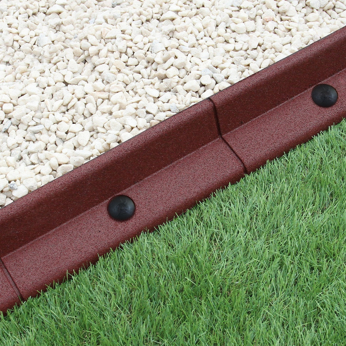 Bordes De Césped Terracota Flexibles Jardín Bordes De Césped Paquete De 4 X 1.2m_1