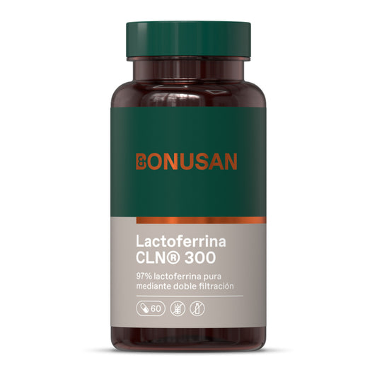 Lactoferrina CLN® 300 Bonusan 60 cápsulas gastrorresistentes