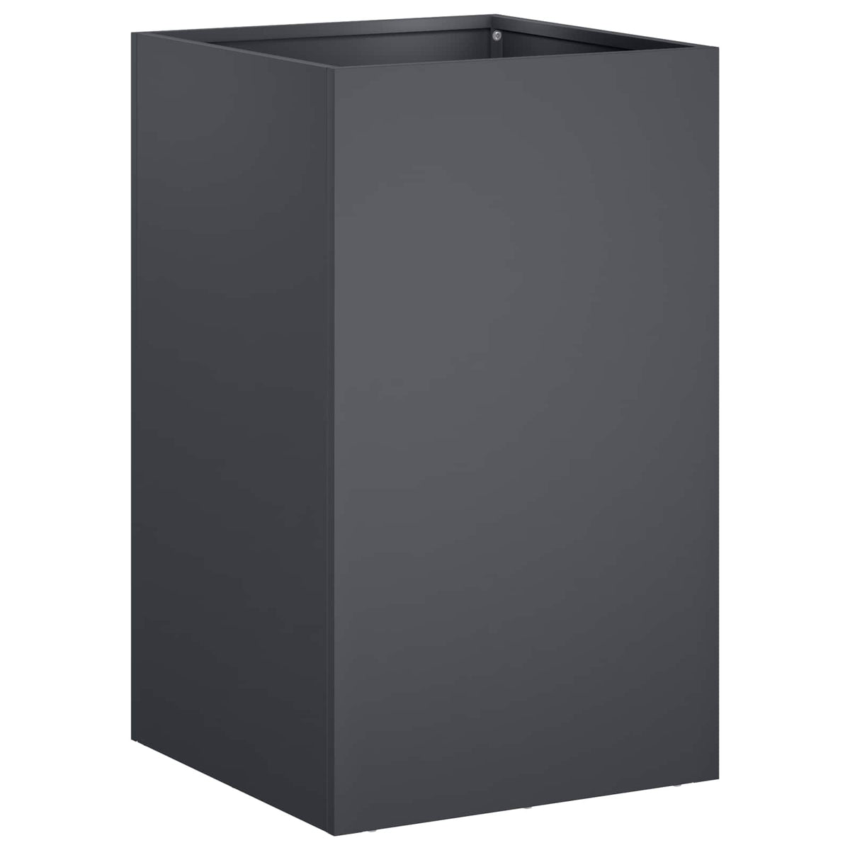 Macetero De Jardín Gris Antracita 40 X 40 X 50 Cm_0