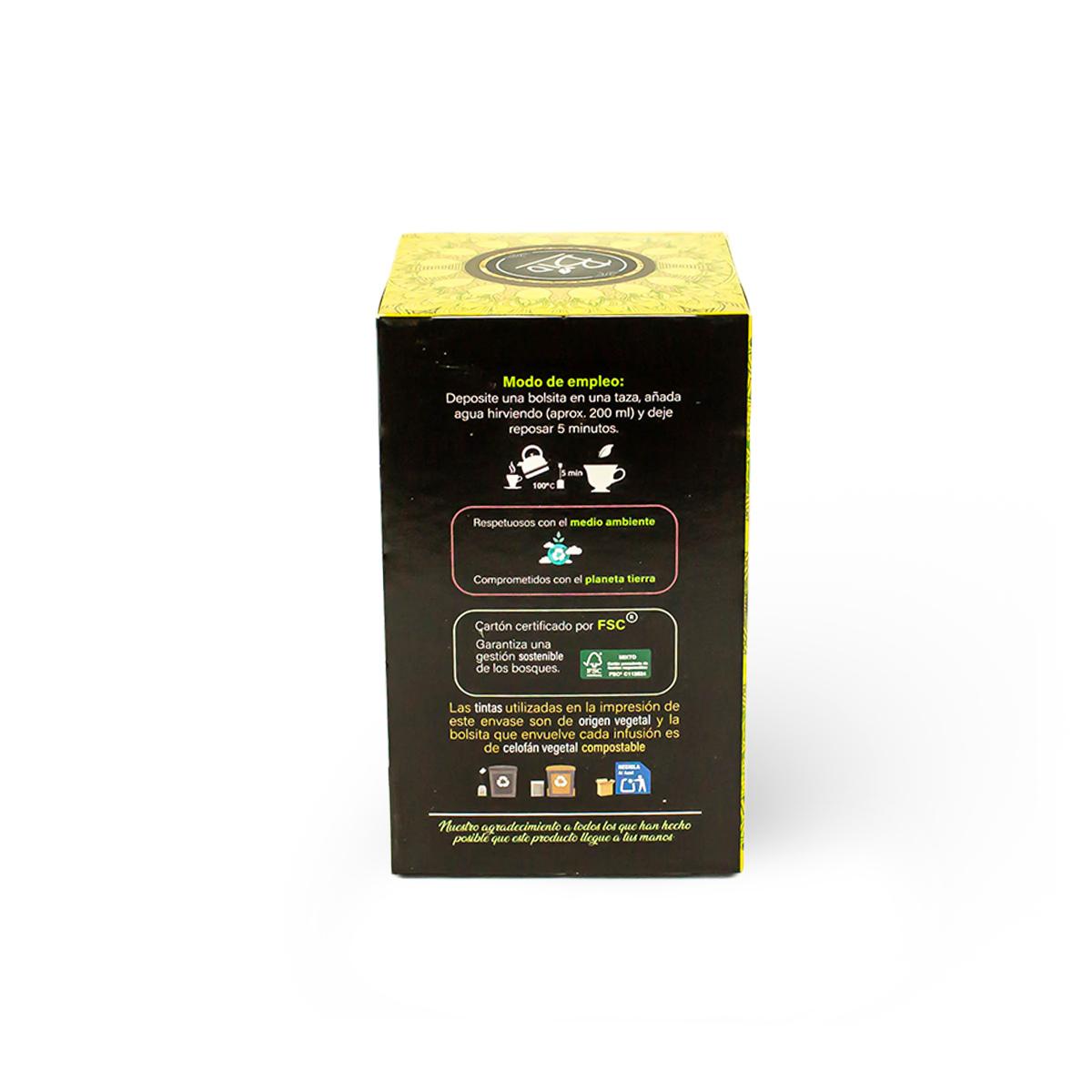 Infusión Jengibre y Limón Artemis Bio 20 bolsitas