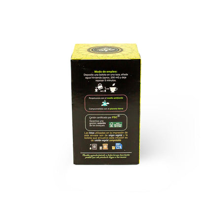 Infusión Jengibre y Limón Artemis Bio 20 bolsitas
