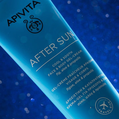 Cool &amp; Sooth Gel-Crema After Sun Bee Sun Safe Apivita 100 ml (Formato Viaje)
